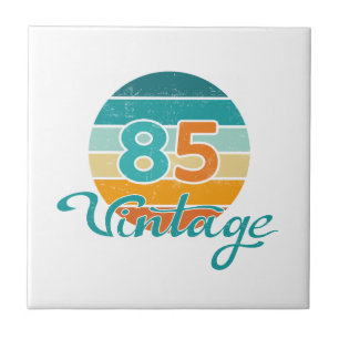 Retro Sunset 85 Vintage Distressed Ceramic Tile