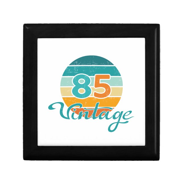 Retro Sunset 85 Vintage Distressed Gift Box (Front)