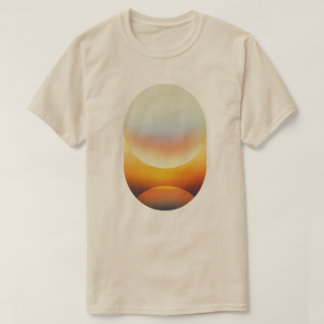 Retro Sunset Abstract Graphic T-Shirt