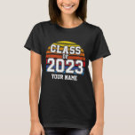 Retro Sunset Class of 2023 T-Shirt