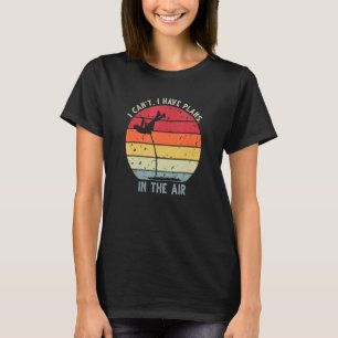 Retro Sunset Pole Vault 7 T-Shirt