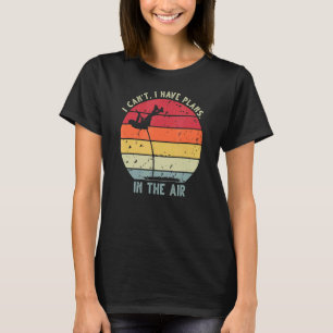 Retro Sunset Pole Vault 7 T-Shirt