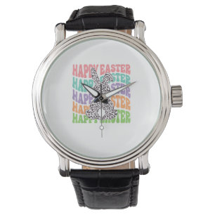 Retro Sunset Rabbit Watch