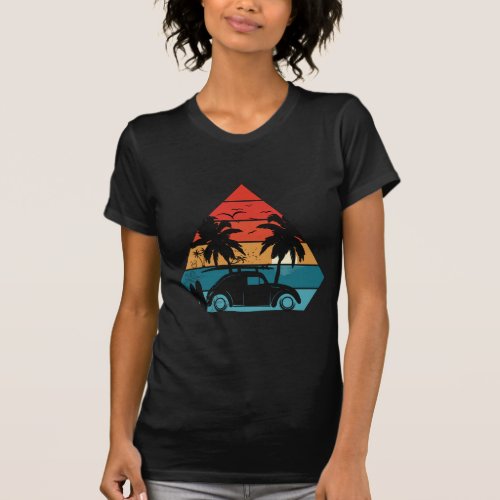 Retro Sunset Road Trip T_Shirt