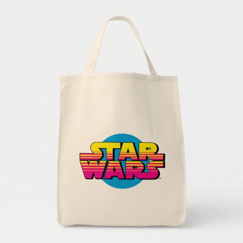 Retro Sunset Star Wars Logo Tote Bag