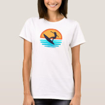 Retro Sunset Surfing _ Vintage Beach Vibes