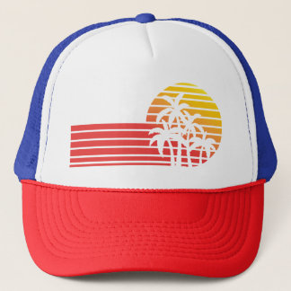 Retro Sunset Trucker Hat