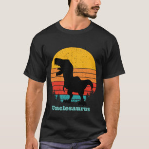 Retro Sunset Unclesaurus T-Shirt