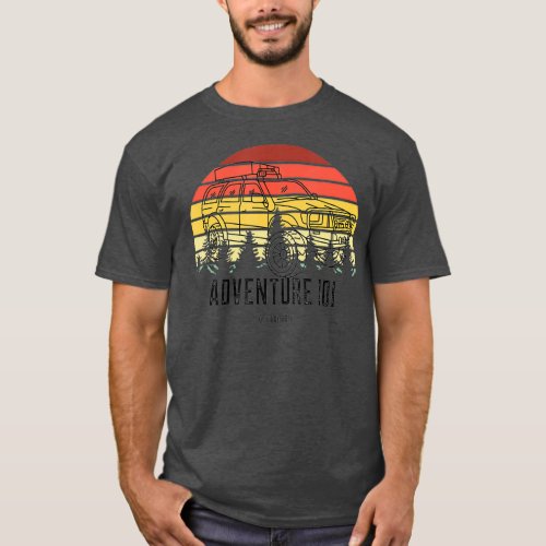 Retro sunset vintage 4Runner TRD Performance T_Shirt