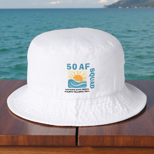 Retro Sunshine 50 AF Birthday Bucket Hat