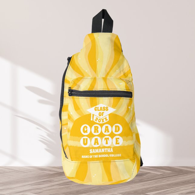 Retro Sunshine Graduation Sling Bag (Creator Uploaded)