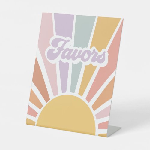 Retro Sunshine Groovy Baby Shower Favors