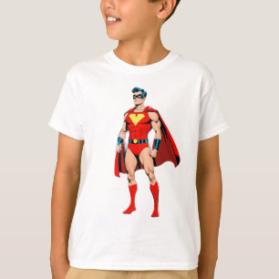 Retro Superhero Toast – 80s Comic Style Breakfast T-Shirt