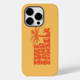 Retro Surf Sand Sunsets Palm Tree Beach Vibes iPhone 14 Pro Case