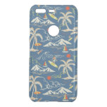 Retro Surf Tropical Pattern Uncommon Google Pixel Case