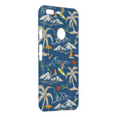 Retro Surf Tropical Pattern Uncommon Google Pixel XL Case (Back/Right)