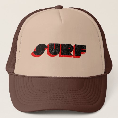 retro surf trucker hat