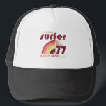 RETRO SURF WEAR TRUCKER HAT<br><div class="desc">RETRO DESIGN, SURF INSPIRED</div>