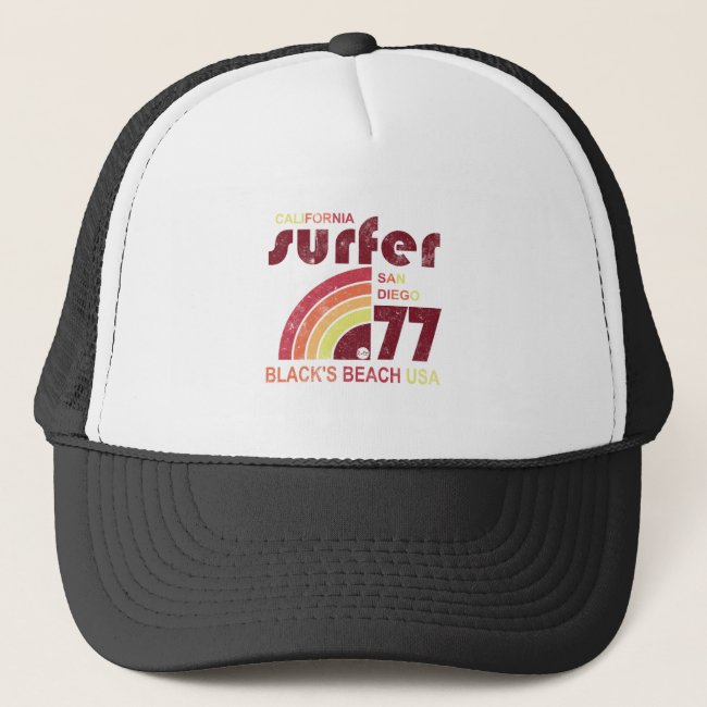 RETRO SURF WEAR TRUCKER HAT