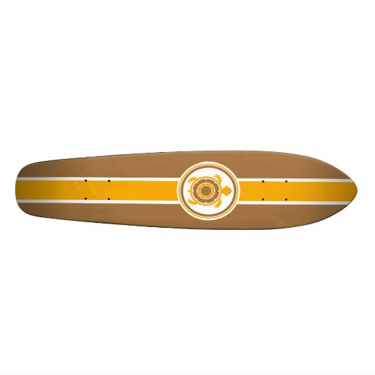 Retro Surfboard Skateboard Deck