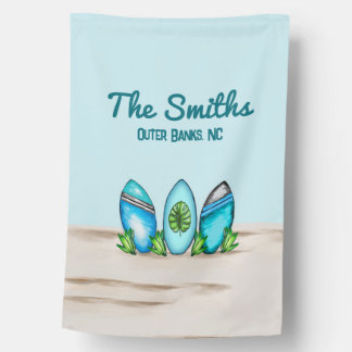 Retro Surfboards House Flag