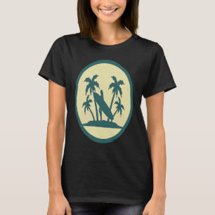 Retro Surfing Beach Vintage Summer Sport T-Shirt