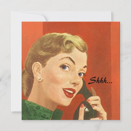 Retro Surprise Party For Any Occasion Invitations