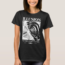 Retro Surreal Illusion Echo Face Streetwear