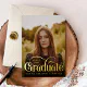 Retro Swash Photo Graduation Foil Announcement | Zazzle