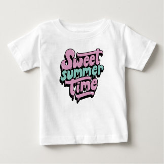 Retro Sweet Summer Time Baby T-Shirt