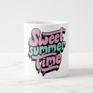 Retro Sweet Summer Time Giant Coffee Mug