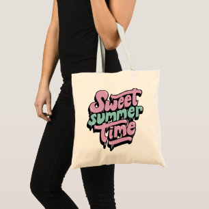 Retro Sweet Summer Time Tote Bag