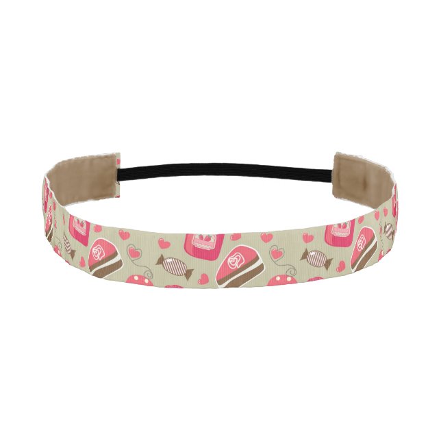 Retro Sweets Athletic Headband (Front)
