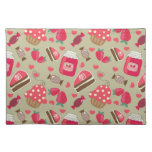Retro Sweets Cloth Placemat
