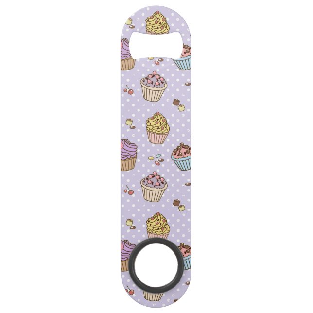 Retro Sweets Pattern Bar Key (Front)