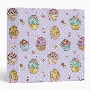 Retro Sweets Pattern Binder