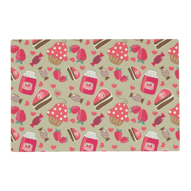 Retro Sweets Placemat (Front)