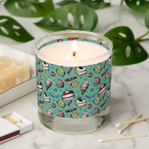 Retro Sweets- Teal Scented Candle
