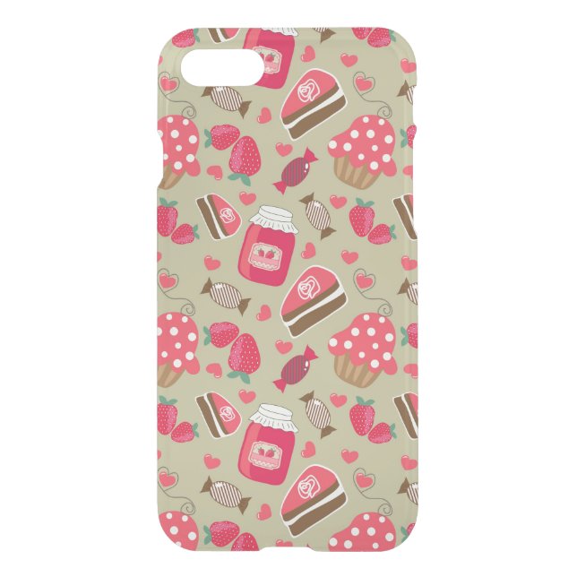 Retro Sweets Uncommon iPhone Case (Back)
