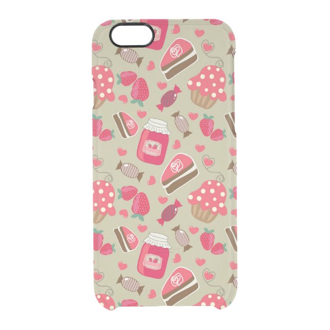 Retro Sweets Uncommon iPhone Case (Back)