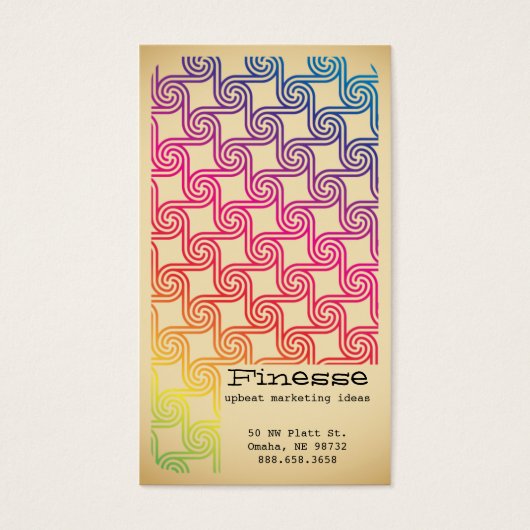 Retro Swirl Gradients Bright (Front)