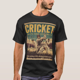 Retro T20 Cricket Fever Tee