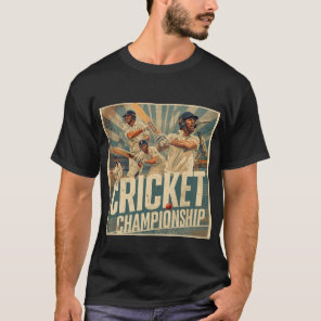 Retro T20 Cricket Fever Tee