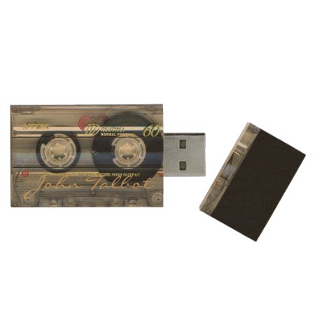 Retro T2 Audiotape Personalized Usb Flash Drive