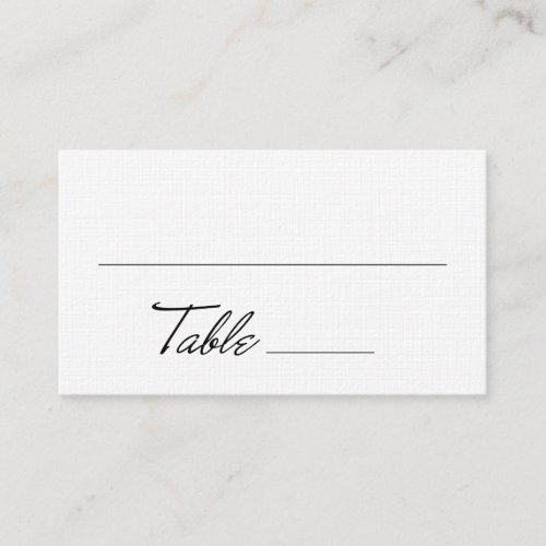 Retro Table Place Cards Templates  Blank