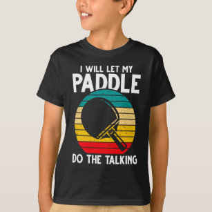 Retro Table Tennis Sarcastic Ping Pong Player T-Shirt