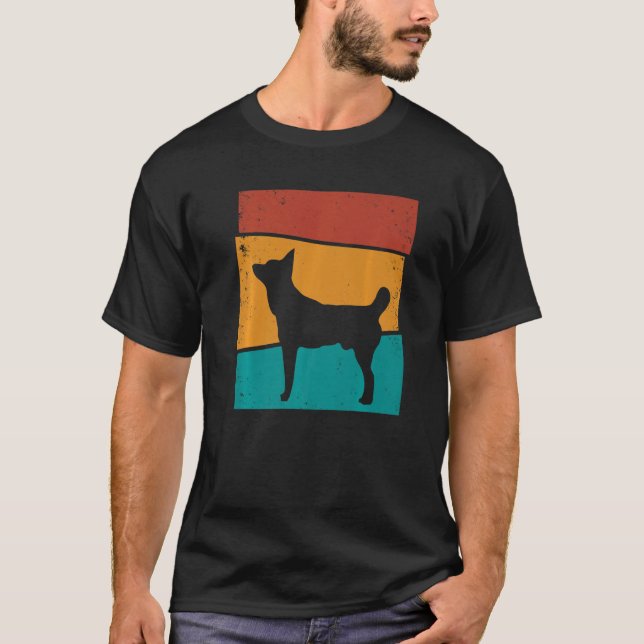 Retro Tahltan Bear Dog T-Shirt (Front)