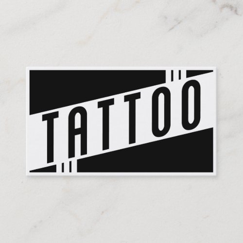 retro tattoo punch card