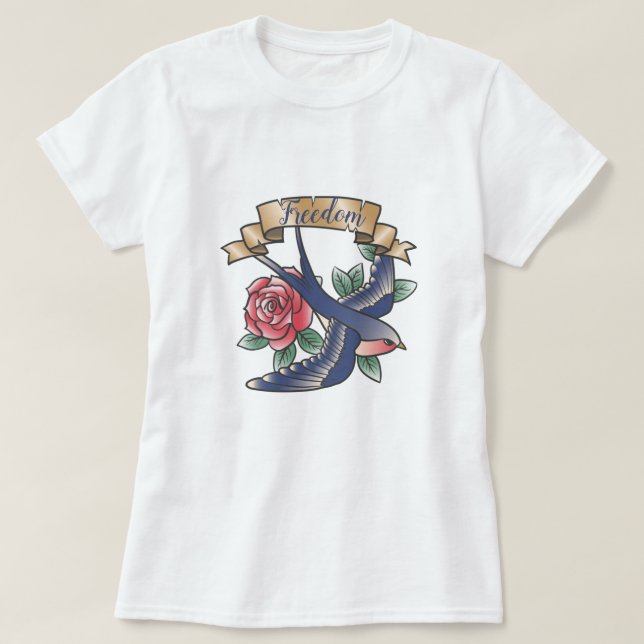 Retro Tattoo T-Shirt (Design Front)