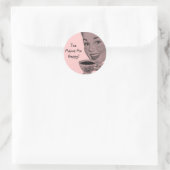 Retro Tea Classic Round Sticker | Zazzle
